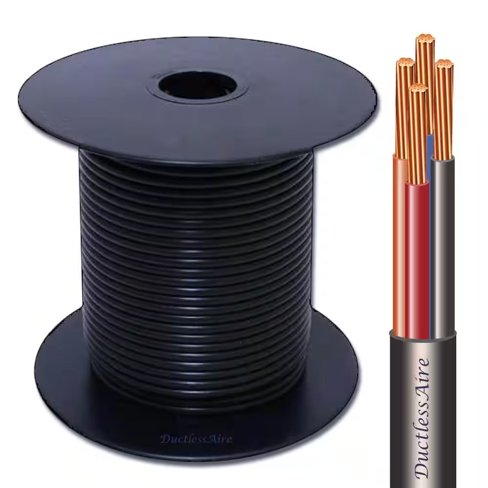 14/4 In. X 75 Ft. Wire for Ductless Mini Split Air Conditioner Heat Pump Systems Universal