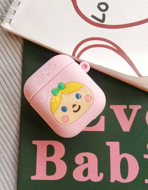 Load image into Gallery viewer, Cute Cartoon Silicone Cases for Airpods 1 2 Protective Wireless Earphone Charging Cover for Airpods Case
