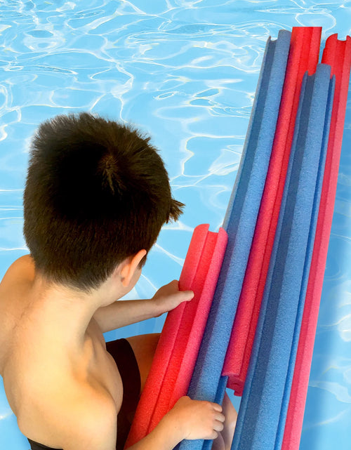 Load image into Gallery viewer, Link’Ems- 4 Pack Connecting Interlocking Swimming Pool Noodles- Colors Will Vary
