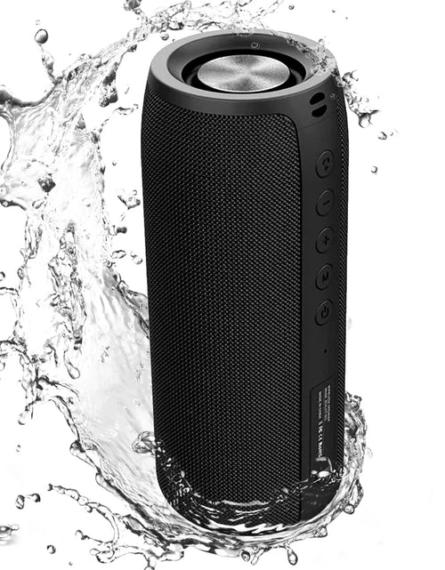 Load image into Gallery viewer, Waterproof Bluetooth Speaker Portable Wireless Speaker with Loud Stereo Sound, Blue
