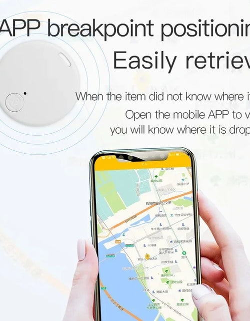 Load image into Gallery viewer, Mini GPS Tracker Bluetooth Anti-Lost Device Pet Kids Bag Wallet Tracking for IOS/ Android Smart Finder Locator Accessories
