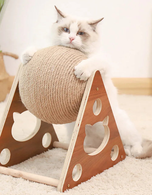 Load image into Gallery viewer, New Cat Toy Interactive Cat Scratcher Board Kitten Sisal Rope Ball Scratch Paws Pet Grinding Scratching Cats for Scratcher Toys
