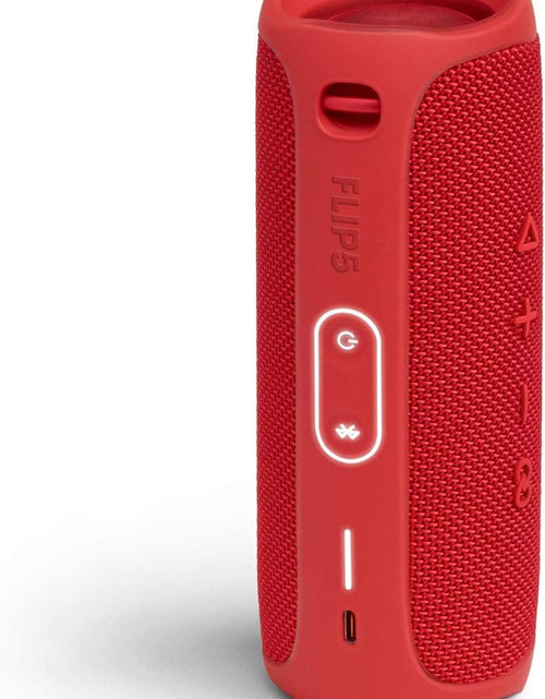 Load image into Gallery viewer, FLIP 5 Portable Wireless Bluetooth Speaker IPX7 Waterproof On-The-Go Bundle with Authentic Boomph Hardshell Protective Case - Red
