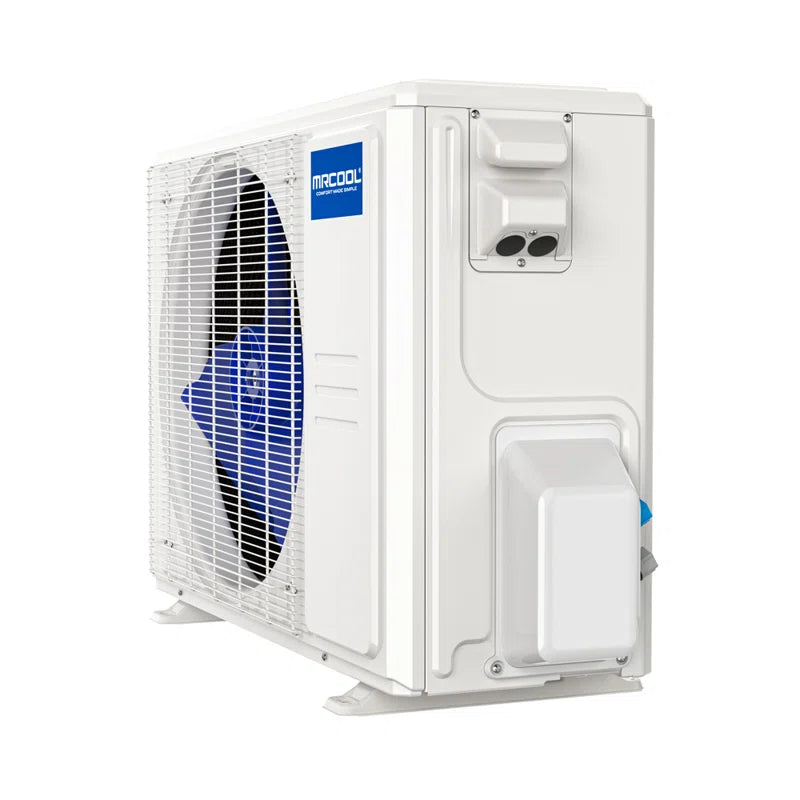 9000 BTU Wi-Fi Connected Ductless Mini Split Air Conditioner for 445 Square Feet with Heater and Remote Included