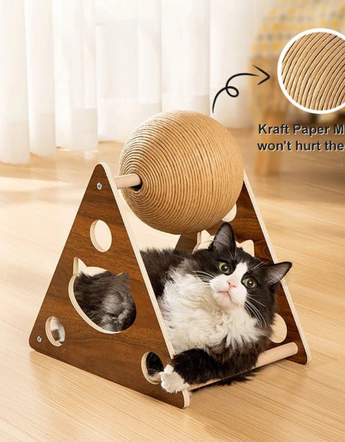 Load image into Gallery viewer, New Cat Toy Interactive Cat Scratcher Board Kitten Sisal Rope Ball Scratch Paws Pet Grinding Scratching Cats for Scratcher Toys
