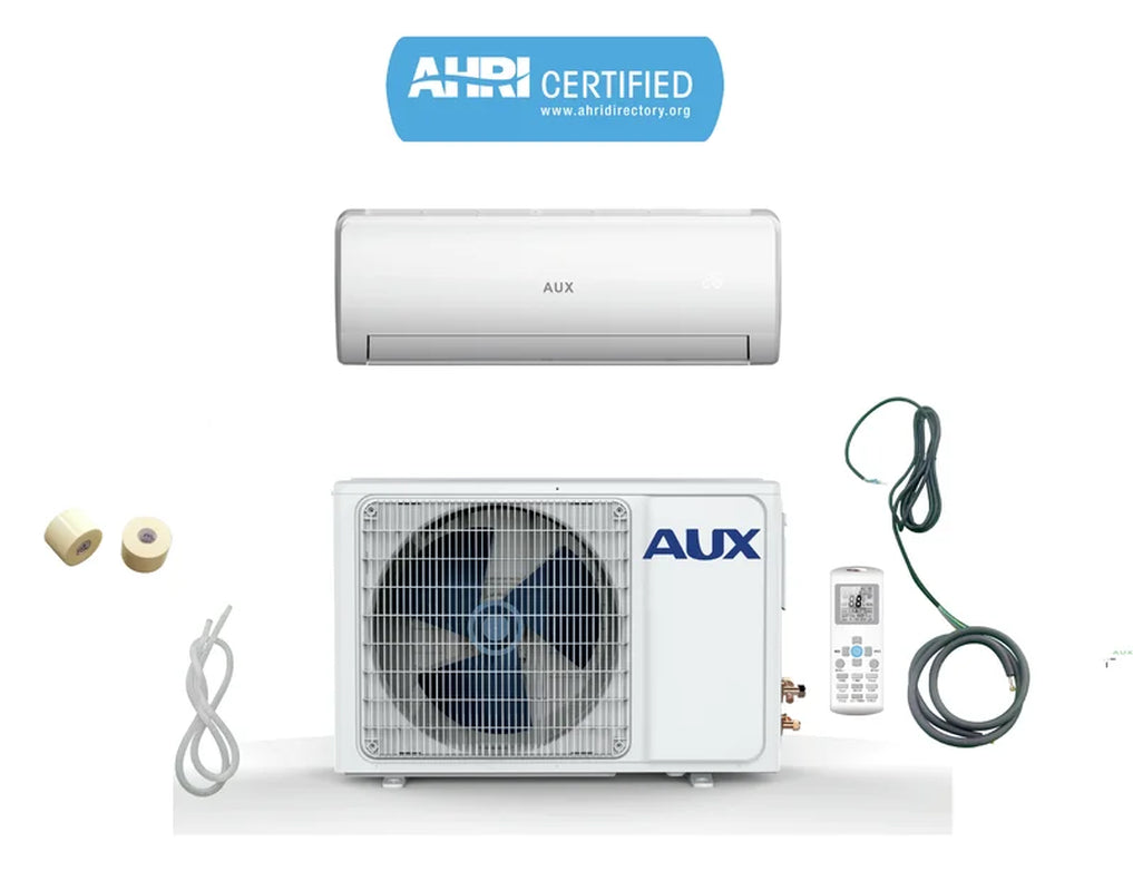 36000 BTU Wi-Fi Connected Ductless Mini Split Air Conditioner for 1500 Square Feet with Heater and Remote Included