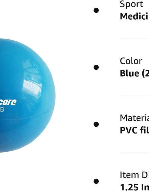 Load image into Gallery viewer, Toning Ball - Weighted Toning Exercise Ball - Soft Weighted Medicine Ball for Pilates, Yoga, Physical Therapy and Fitness
